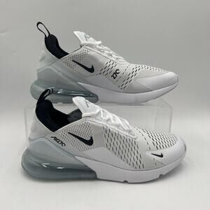 Mens Size 11.5 Nike Air Max 270 White Running Shoes AH8050 100
